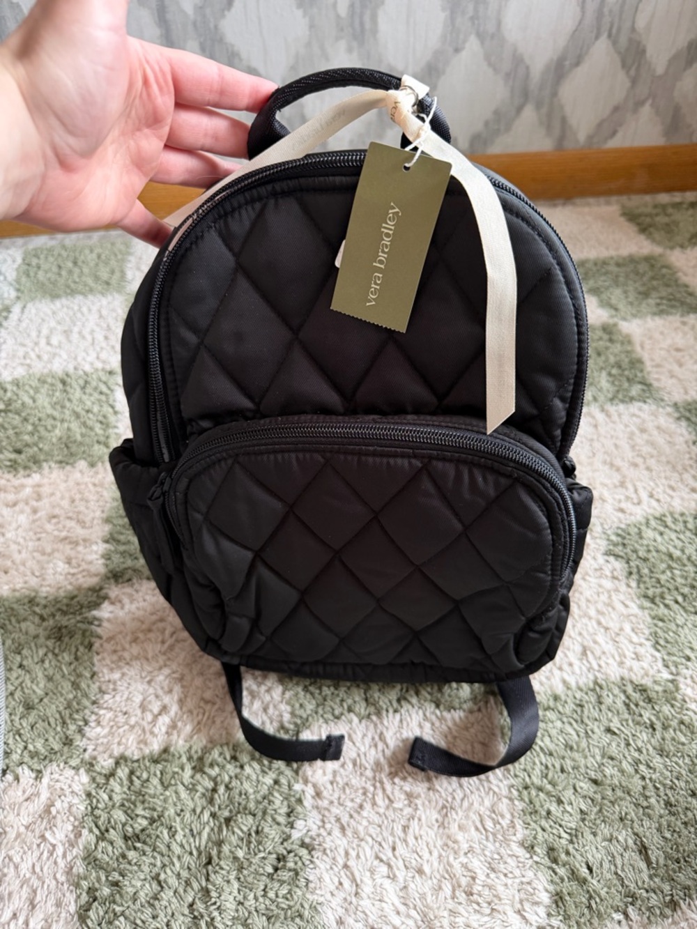 Vera Bradley Quilted Small Banbury Backpack